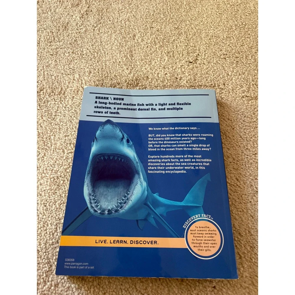 Discovery‎ Kids Ultimate Sharks Encyclopedia Book Childrens Learning